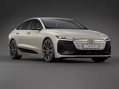 2025 Audi A6 Sportback e-tron 3D model