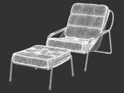  Replica Zanotta Brawn Armchair Model, Black 