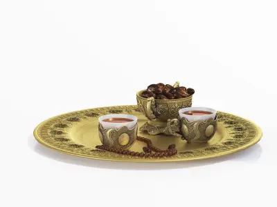 Arabian Accessories Set 3D model