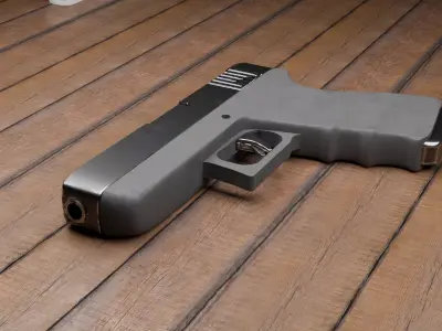 3d Glock 3D model