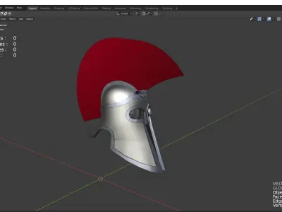 war helmet  1 3D model
