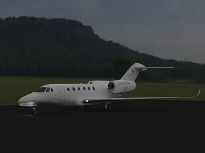 Cessna Citation X 3D model by velychko-3d-studio