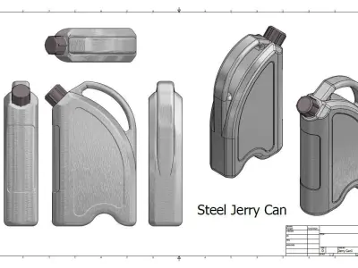 Jerry Can 3D print model