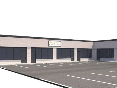 Retail-095 Retail Store 3D model