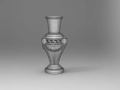 Decorated jar 3D print model