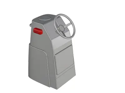 Boat Console 3D model