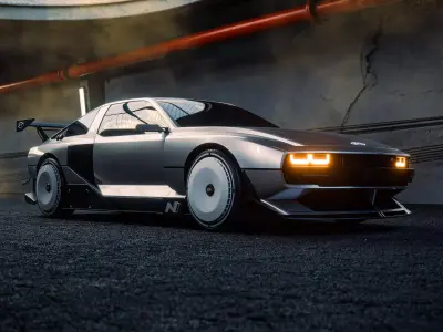 Tunnel Low-poly 3D model