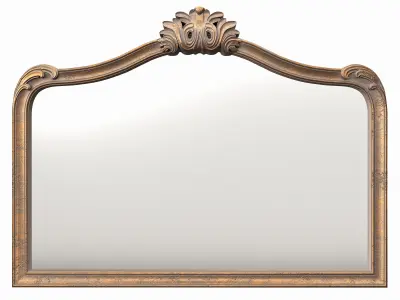 Ornate Filigree Mirrors 3D model
