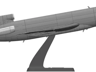 26804 Model kit Boeing 727-200 Up 3D print model