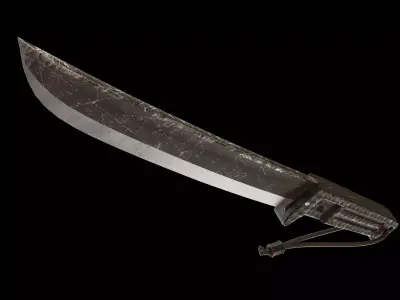 Knife 3D model purchase