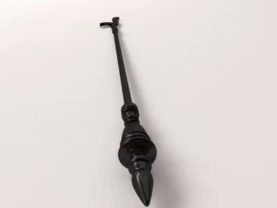 Fire Poker 3D model
