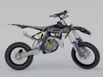HUSQVARNA TC85 2020  3D model