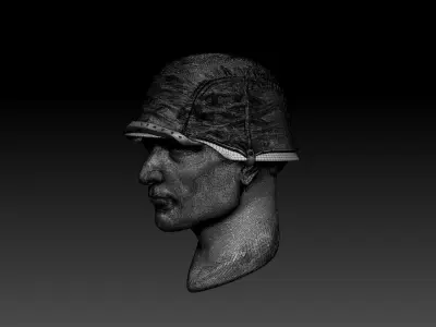 helmet luftwaffe 3D print model purchase