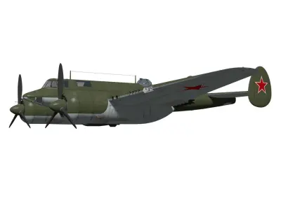 Sukhoi Su-8 3D model