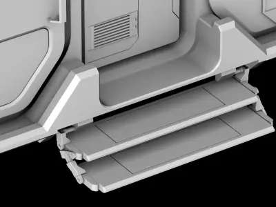 Scylla Truck 3D model