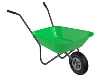 Wheelbarrow 02 3D model