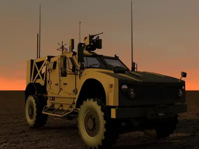 MATV Military Transport 3D model