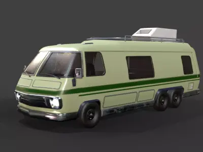 Homebus camper van 3D model