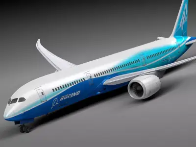 Boeing 787 Dreamliner 3D model purchase