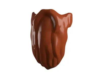 Custom3Dprint Minifigure Accessory - Minifigure Beard S1 - 08 3D print model