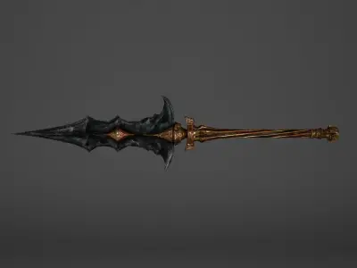 Spear - Line Breaker Low-poly 3D model