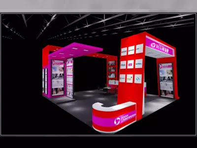 Exhibition - Area - 9X9-3DMAX2009-0131 3D model