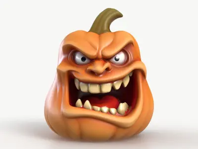 Jack O Lantern 3 3D model