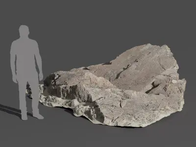  Large Wedge Beach Rock Model  purchase