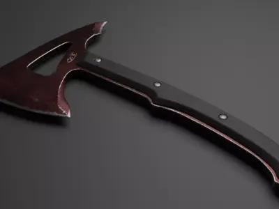 Black Tomahawk Zero Tolerance 0102 Free 3D model