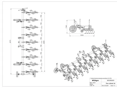 WG 0002 - Inter-row cultivator 600 3D model