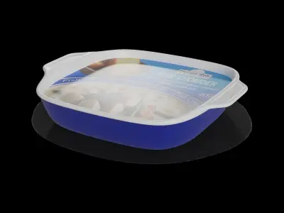 Frozen fish meals Fish Chowder Low-poly 3D model