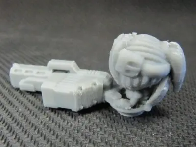 CHIBI-TECH SD - TRACY LYNN PYTHON MK IV HATCH GUNNER 3D print model