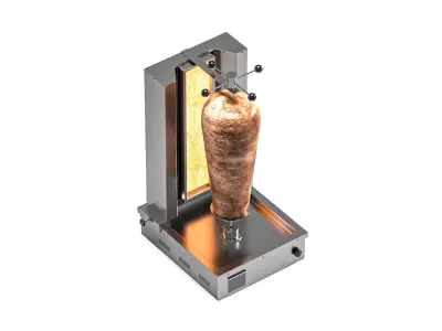 DONER GRILL MACHINE 3D model