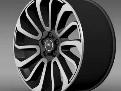 RangeRover V8 rim 3D model