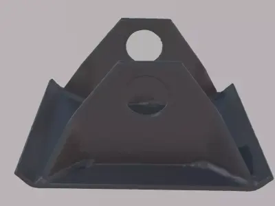 trailer footstep 3D model