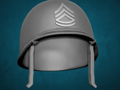 SGT Rock DC Fan Art STL Files 3D print model