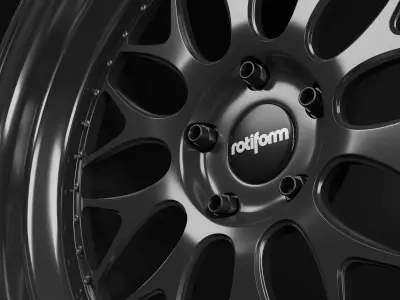 rotiform DAB Low-poly 3D model
