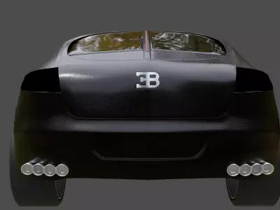 bugatti galibier 3D model