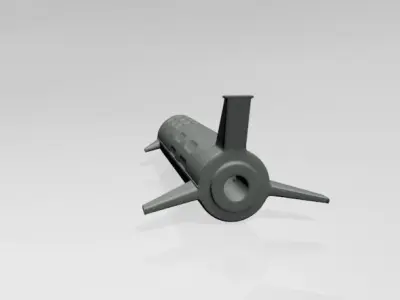 Spaceship 01 3D model get