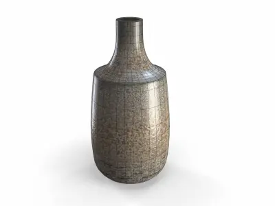 Ceramic vase 3D model 3