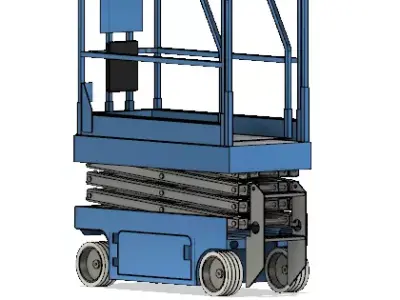 Scissor Lift 3D model purchase
