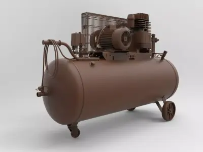 compressor air 3D print model