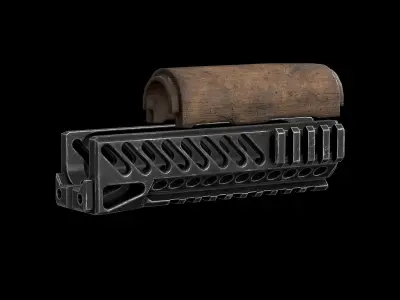 AK - Handguard - B10  Low-poly 3D model
