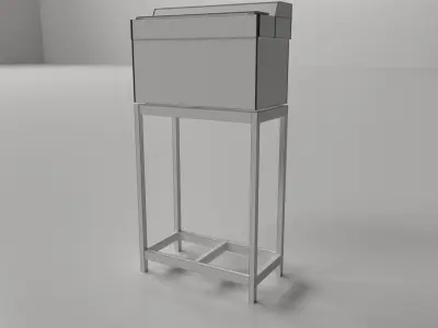 Aquarium with Stand 3D model