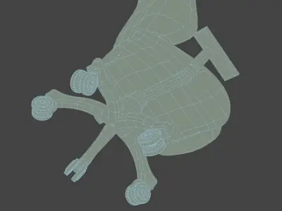  Gaming chair 3D model