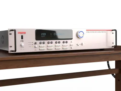 Keithley Electrical test and measurement equipment Low-poly 3D model
