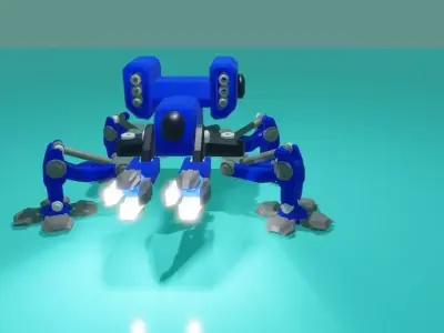 raptor   machine 3D model