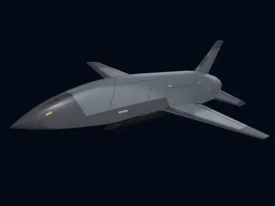 Fury UCAV 3D model