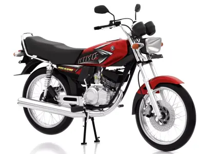 2006 - 2009  Yamaha RX King 135 3D model
