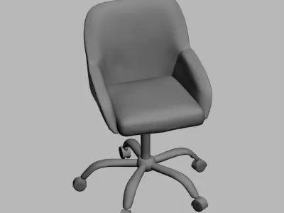 office chair 13 3D model